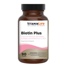 Product image of VitaminLife Biotina Plus 90 Cápsulas