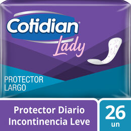 Product image of Cotidian Protector Diario Incontinencia Leve 26 Unidades