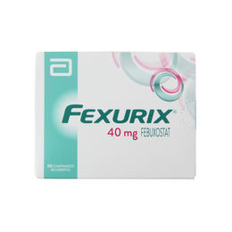 Fexurix Febuxostat 40mg 30 Comprimidos Recubiertos