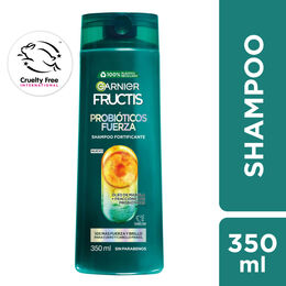 Shampoo Garnier Fructis Probióticos Fuerza 350ml