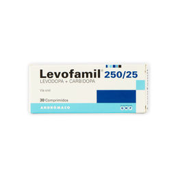 Levofamil Levodopa / Carbidopa 250/25 30 Comprimidos