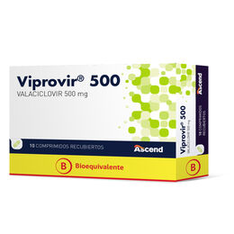 Product image of Viprovir (B) Valaciclovir 500mg 10 Comprimidos Recubiertos