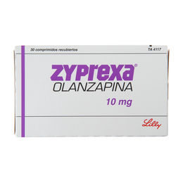 Zyprexa (R) Olanzapina 10mg 30 Comprimidos Recubiertos