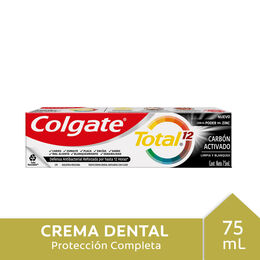 Product image of Pasta Dental Total 12 Carbón 75ml - Colgate