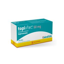 Product image of Topivitae (B) Topiramato 50mg 28 Comprimidos Recubiertos