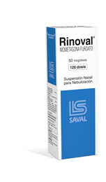 Rinoval Mometasona 50mcg Nebulización Nasal 120 Dosis