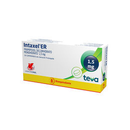 Intaxel ER (B) Pramipexol 1.5mg 30 Comprimidos Prolongados