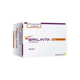 Brilinta Ticagrelor 90mg 30 Comprimidos Recubiertos