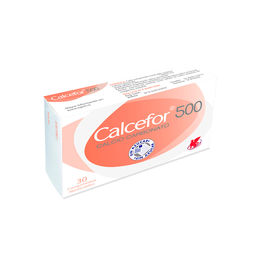 Calcefor Calcio 30 Comprimidos Masticables - Calcefor masticable