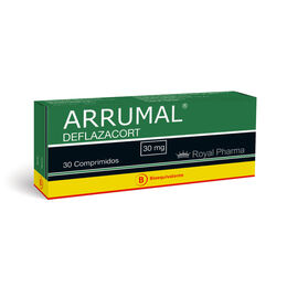 Arrumal (B) Deflazacort 30mg 30 Comprimidos