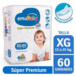 Emubaby Súper Premium XG 60 Unidades