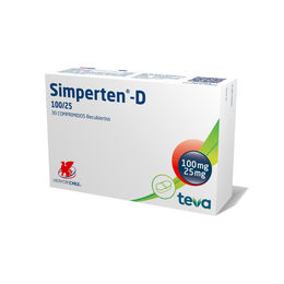 Simperten-D 100/25 Hidroclorotiazida / Losartan 30 Comprimidos Recubiertos