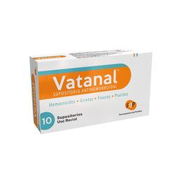 Product image of Vatanal Supositorios 10 Unidades