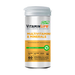 Multivitamins & Minerals x60 Vegan VitaminLife Free