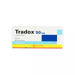 Tradox (B) Lamotrigina 50mg 30 Comprimidos