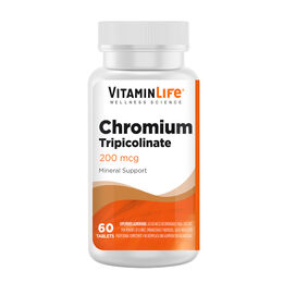 Product image of VitaminLife Tripicolinato de Cromo 60 Tabletas