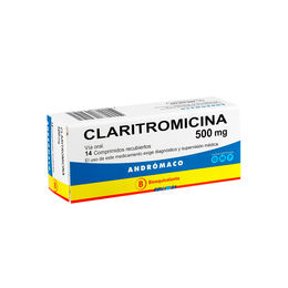 Claritromicina (B) 500mg 14 Comprimidos Recubiertos