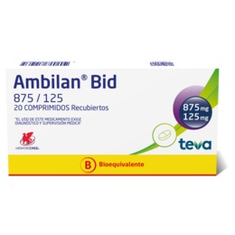 Ambilan Bid (B) 875/125 20 Comprimidos Recubiertos