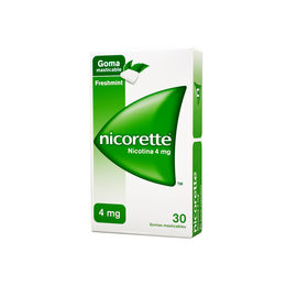 Nicorette Freshmint Nicotina 4mg 30 Chicles