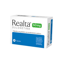 Product image of Realta (B) Duloxetina 60mg 30 Cápsulas