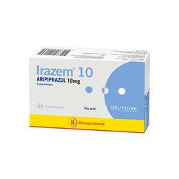 Irazem (B) Aripiprazol 10mg 30 Comprimidos