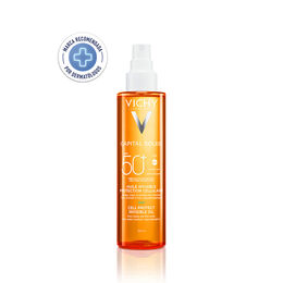 Protector Solar Capital Soleil Aceite invisible Cell Protect FPS 50+ 200ml - Vichy