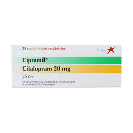 Product image of Cipramil (R) Citalopram 20mg 28 Comprimidos