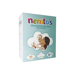 Absorbentes de Leche Desechables Nenitos 90 Unidades