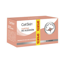 Cell Skin Caja de Cotonitos 400 Unidades