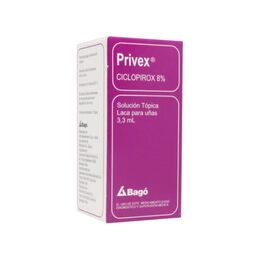 Product image of Privex Ciclopirox 8% Lacas para Uí±as 3.3ml