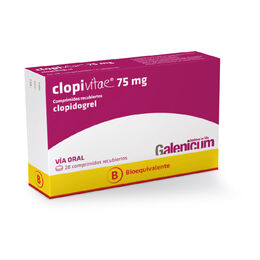 Clopivitae (B) Clopidrogrel 75mg 28 Comprimidos