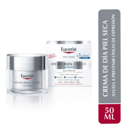 Product image of Eucerin HYALURON-FILLER Crema Facial de Día Piel Seca Antiarrugas FPS15 50 ml