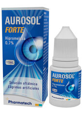 Product image of Aurosol Forte Lágrimas Artificiales 0.7% Dextran / Hipromelosa Solución Oftálmica 10ml