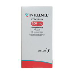 Intelence Etravirina 200mg 60 Comprimidos