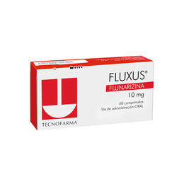 Fluxus Flunarizina 10mg 60 Comprimidos