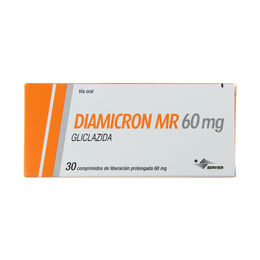 Diamicron MR Gliclazida 60mg 30 Comprimidos Prolongados