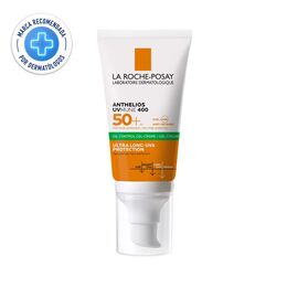 Product image of Protector Solar Rostro Anthelios UV Mune 400 Oil Control Gel Crema FPS 50+ - La roche-posay