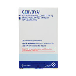 Genvoya 30 Comprimidos Recubiertos