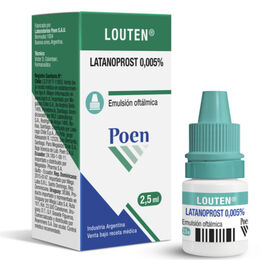 Product image of Louten Latanoprost 0.005% Emulsión Oftalmológica 2.5ml