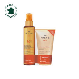 Nuxe Sun Huile Bronzante SPF30 Cara y Cuerpo de 150ml + Refreshing After Sun Lotion 100ml