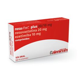 Rosuvitae Plus 20+10 Ezetimiba / Rosuvastatina 30 Comprimidos