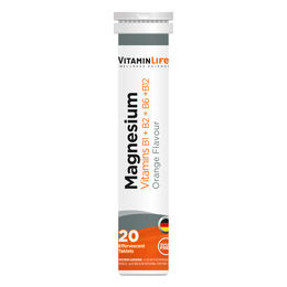 VitaminLife Magnesio Tabletas Efervescentes 20 Tabletas