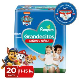 Pañales Pampers Grandecitos Talla XG