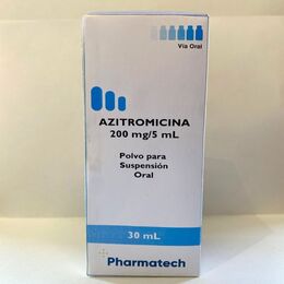 Azitromicina 200mg/5ml Solución Oral x 30 ml