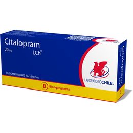 Citalopram 20mg 30 Comprimidos Recubiertos