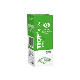 Tiof Timolol 0.5% Solución Oftálmica 10ml