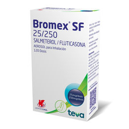 Bromex SF 25/250 Salmeterol / Fluticasona Inhalación 120 Dosis