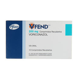 Vfend (R) Voriconazol 200mg 10 Comprimidos Recubiertos