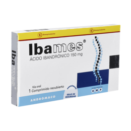 Ibames ícido Ibandrónico 150mg 1 Comprimido Recubierto