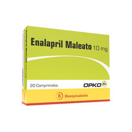 Product image of Enalapril (B) 10mg 20 Comprimidos